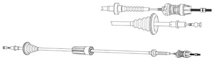 Трос CEF VW01178A