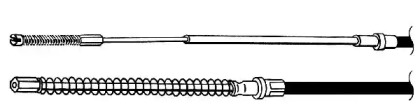 Трос CEF VW02152