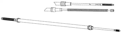 Трос CEF VW02181