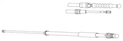 Трос CEF VW02199