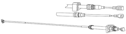 Трос CEF VW02205