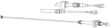 Трос CEF VW02206