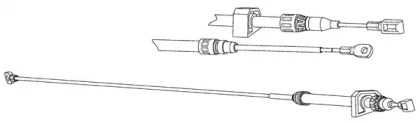 Трос CEF VW02207