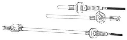 Трос CEF ZU01106