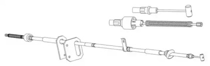 Трос CEF ZU02119