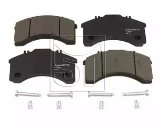 Комплект тормозных колодок, дисковый тормоз ST-TEMPLIN 03.120.8700.030