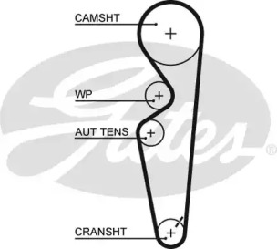 Ремень GATES 5431XS