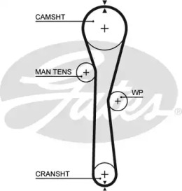 Ремень GATES 5577XS