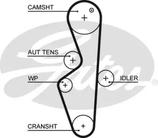 Ремень GATES 5617XS