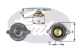 Запор GATES RC115