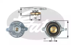 Запор GATES RC118