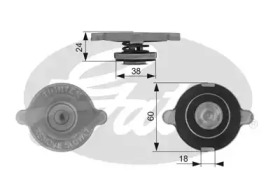 Запор GATES RC131