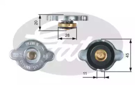 Запор GATES RC133