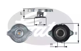 Запор GATES RC217