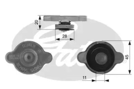 Запор GATES RC232