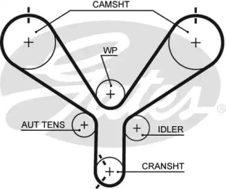 Ремень GATES T190