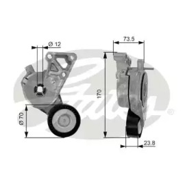 Ролик GATES T38148