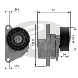 Ролик GATES T38190