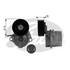 Натяжной ролик, поликлиновойремень GATES T38223