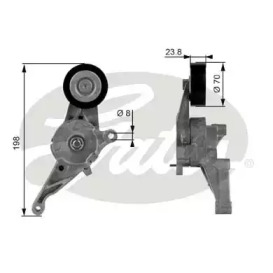 Ролик GATES T38436