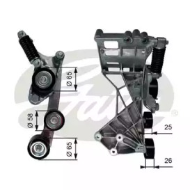 Ролик GATES T39136