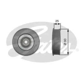 Натяжной ролик, поликлиновойремень GATES T39245