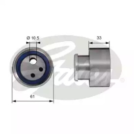 Ролик GATES T41119