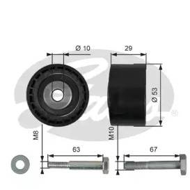 Ролик GATES T42140