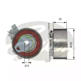 Ролик GATES T43040