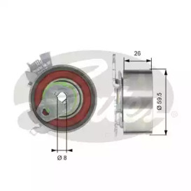 Ролик GATES T43106