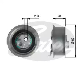 Ролик GATES T43237