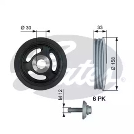  GATES TVD1061A