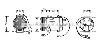 Компрессор PRASCO AIK006