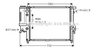 Теплообменник PRASCO BW2122