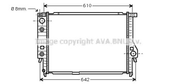 Теплообменник PRASCO BW2136