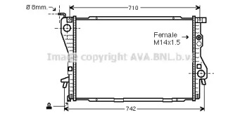 Теплообменник PRASCO BW2202