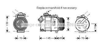 Компрессор PRASCO BWK017