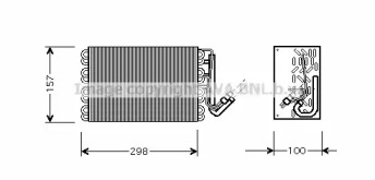 Испаритель PRASCO BWV308