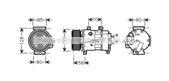 Компрессор PRASCO CNK250