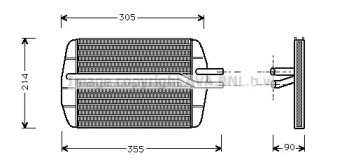 Теплообменник PRASCO FD6216