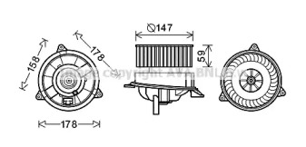 Электродвигатель PRASCO FD8495