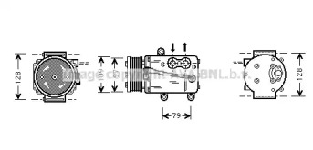 Компрессор PRASCO FDK340