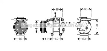 Компрессор PRASCO HYK237