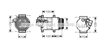 Компрессор PRASCO MSK434