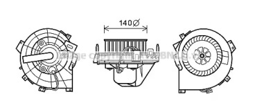 Электродвигатель, вентиляция салона PRASCO OL8614