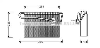 Испаритель PRASCO OLV167