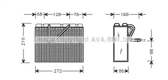 Испаритель, кондиционер PRASCO OLV301