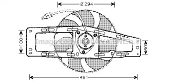 Вентилятор PRASCO RT7535