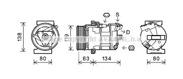 Компрессор PRASCO RTK481