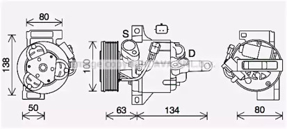 Компрессор PRASCO RTK637